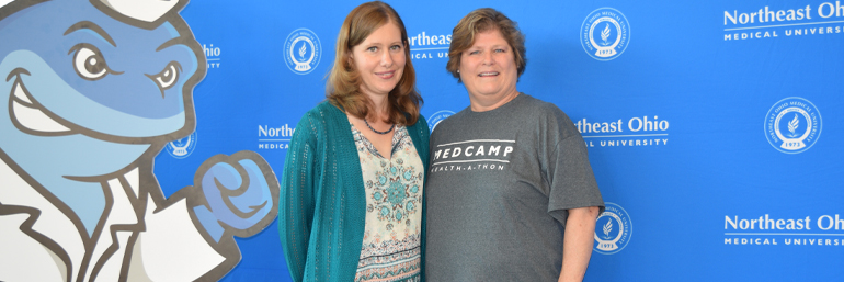 Bethany Yeiser and Patricia Thornborough, M.S. ED