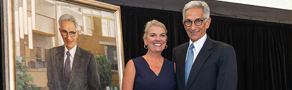 Dr. Gershen with his wife, Carol